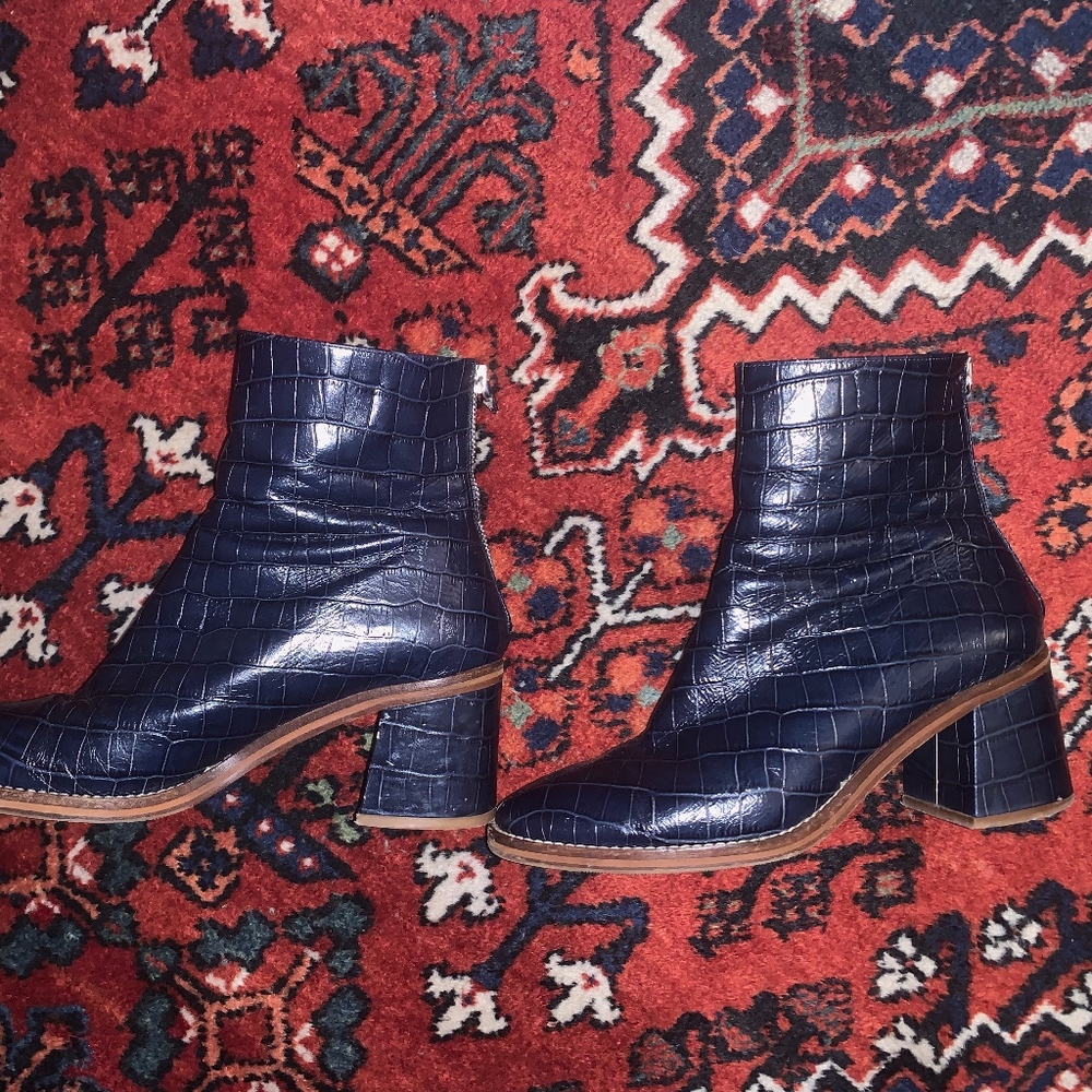 Miista Cybil Leather Boots - Size 39 -